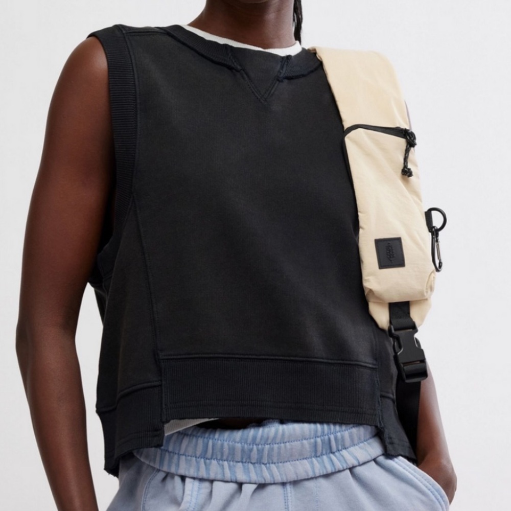 FP Movement by Free People Black Muscle Tee